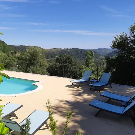 Maison En Pierre Avec Vue Exceptionnelle & Piscine Privee Au Calme