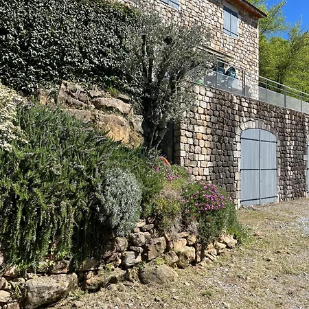 펜션 Maison En Pierre Avec Vue Exceptionnelle & Piscine Privee Au Calme Saint-Pierre-Saint-Jean